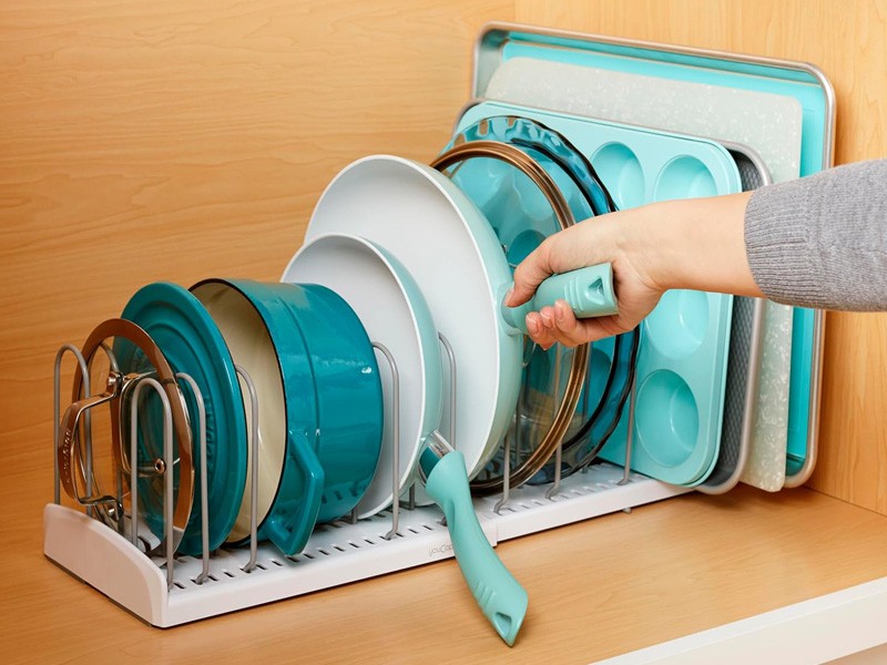 StoreMore Expandable Cookware Rack